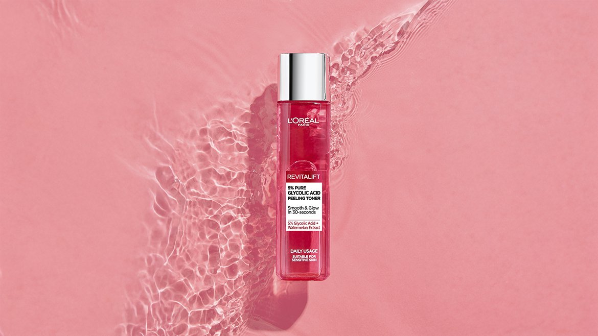 Złuszczający tonik z kwasem glikolowym